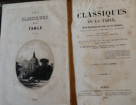 Les classiques de la table
Complet En deux volumes.. Collectif