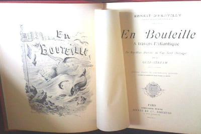 En bouteille a travers l'atlantique De Key-West (Floride) au Cap Nord (Norvege) par le Gulf-Stream 


