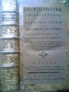 Dictionnaire philosophique ou introduction à la connaissance de l'homme. 
Chichaneau de Neuville. Anonyme 
