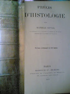 Précis D' Histologie 
Duval Mathias 
