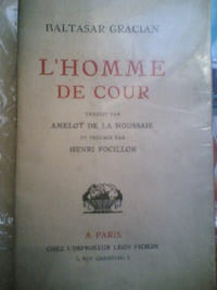 L'HOMME DE COUR
Baltazar GRACIAN