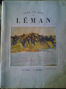 Sous le ciel du Léman 

