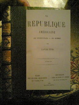 La république américaine Tome 2 uniquement. EYMA Xavier