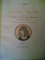 La Vie De Sainte Marie l' Égyptienne suivi de la legende de sainte Marie l'egyptienne par Voragine
