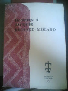 Hommage à Jacques Richard-Molard, 1913-1951