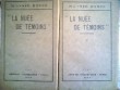 La nu&eacute;e des temoins en deux volumes broch&eacute;s. MONOD Wilfried