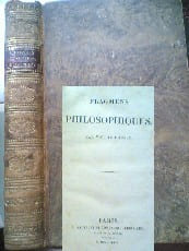 FRAGMENS PHILOSOPHIQUES.
. Cousin Victor