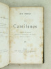Les Cantilènes. Funérailles - Interlude - Assonances - Cantilènes - Le pur Concept - Histoires merveilleuses.  [ édition originale ]. MOREAS, Jean