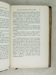 Les profondeurs de la mer.  [ édition originale ]