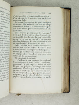 Les profondeurs de la mer.  [ édition originale ]. JALOUX, Edmond