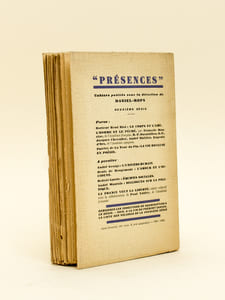 La Vie recluse en Poësie, suivi de Présence et poësie par Daniel-Rops  [ Livre dédicacé par l'auteur à Jean Paulhan - édition originale ]
