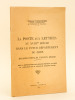 La Poste aux Lettres au XVIIIe siècle dans le futur département du Gers. Marques postales d'Ancien Régime.. THOUVIGNON, Fernand