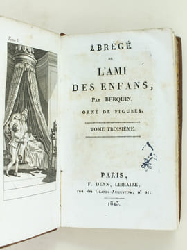 Abrégé de l'Ami des Enfans (3 Tomes). BERQUIN