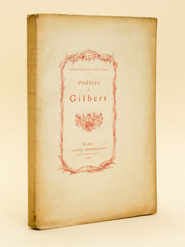 Poésies diverses de Gilbert  [ Exemplaire sur Chine ]. GILBERT