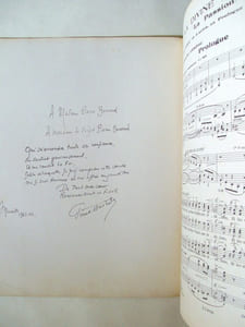 La Divine Epopée (La Passion), poème lyrique en 5 actes, un prologue et épilogue de Charles Hellen et Pol d’Estoc, musique de Paul Bastide. [ exemplaire dédicacé par l'auteur ]