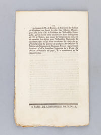 Précis historique sur les désordres arrivés à Nîmes.  [ édition originale ]