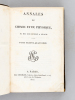 Annales de Chimie et de Physique. 1827 - Volume 1 : Tome XXXIV : Mémoire sur l'aimantation (Savary) - Des décompositions chimiques opérées avec des ...