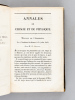 Annales de Chimie et de Physique. 1827 - Volume 1 : Tome XXXIV : Mémoire sur l'aimantation (Savary) - Des décompositions chimiques opérées avec des ...