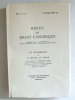 Revue de Droit Canonique. Tome XVI N° 2-3-4 Juin-Septembre-Octobre 1966 : En hommage à Gabriel Le Bras.. Collectif