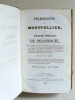 Pharmacopée de Montpellier ou Traité spécial de la Pharmacie. Deuxième Volume.. GAY, J.-P.-J. [ GAY, Jean-Pierre-Joseph ]