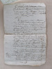 Lettre de 8 pp. adressée  " A Messieurs du Directoire du District de Toneins" [ Tonneins ] daté du 13 janvier 1791 ; [ On joint : ] Extrait de la ...