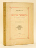 Contes Parisiens du Second Empire (1866). [ Exemplaire nominatif ]. MEILHAC, Henri