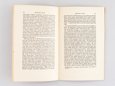 Collection "Writers and their Works" from number 1 through number 236 : Francis Bacon ; Beaumont & Fletcher ; Richard Hooker ; Marlowe ; Skelton ; Bunyan ; Congreve ; Dryden ; Milton ; Herrick ; Webster ; Defoe ; Gray ; Hume ; Sheridan ; Smollett ; Swift ; Bagehot ; Coleridge ; Disraeli ; Gissing ; Hardy ; Hazlitt , Peacock ; Ruskin ; Shelley ; Swinburne ; Chesterton ; Madox Ford ; Fry ; Joyce ; Lewis ; Masefield ; Moore ; Priestley ; Wesker, etc. etc.