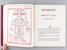 Médecine de France. Numéro 100. Dixième anniversaire 1948 - 1958  [ Livre dédicacé par l'éditeur ]. BERNARD, Jean ; Collectif