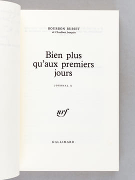 Foi jurée, esprit libre - L’empire de la passion - La différence créatrice - L’instant perpétuel. Récits pour Laurence. - L’esprit de la forêt. ...