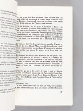 Foi jurée, esprit libre - L’empire de la passion - La différence créatrice - L’instant perpétuel. Récits pour Laurence. - L’esprit de la forêt. ...