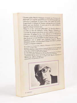 Angoisse et certitude.   [ Livre dédicacé par l'auteur ]. SCHUMANN, Maurice
