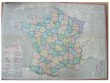 Atlas géographique [ Carte de la France en puzzle de bois ]. Anonyme