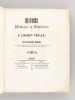 Histoire Poétique et Littéraire de l'Ancien Velay.  [ édition originale ]. MANDET, Franciscque
