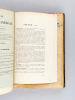 [ Traité de Chimie Minérale ] Epreuves corrigées de la main d'Henri Moissan, Prix Nobel de Chimie 1906. 3 Volumes : Vol. I : Soufre - Mercure ; Vol. ...