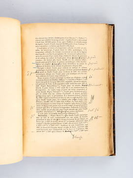 [ Traité de Chimie Minérale ] Epreuves corrigées de la main d'Henri Moissan, Prix Nobel de Chimie 1906. 3 Volumes : Vol. I : Soufre - Mercure ; Vol. ...