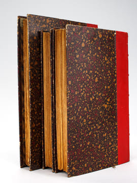 [ Traité de Chimie Minérale ] Epreuves corrigées de la main d'Henri Moissan, Prix Nobel de Chimie 1906. 3 Volumes : Vol. I : Soufre - Mercure ; Vol. ...