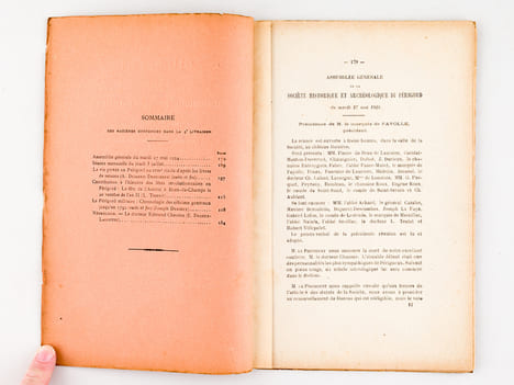 Bulletin de la Société Historique et Archéologique du Périgord [ Lot de 33 fascicules - Tomes  LI à LVI: années 1924 à 1929 ] Années 1924 complète - ...