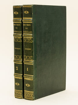 Oeuvres de Crébillon (2 Tomes - Complet). CREBILLON ; MOREAU LE JEUNE