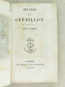 Oeuvres de Crébillon (2 Tomes - Complet)