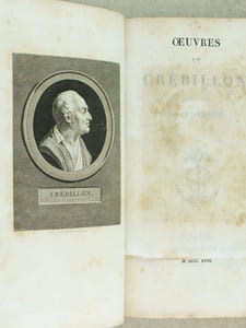 Oeuvres de Crébillon (2 Tomes - Complet)