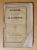 Histoire et Topographie de la ville de Marseille.. GARCIN, E.