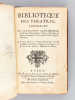 Bibliotèque des Théatres, contenant le Catalogue Alphabétique des Pièces dramatiques, Opéra, Parodies, & Opéra comiques ; & le tems de leurs ...