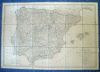 Espagne et Portugal [ Cartes ] dressées par le Chev. Lapie Géographe 1822. LAPIE, le Chev.