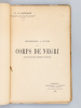 Contribution à l'étude du Corps de Negri ( Travail du Laboratoire de Médecine Expérimentale ) [ Livre dédicacé par l'auteur ]. BONNARD, Dr. A.