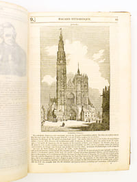 Le Magasin Pittoresque. Edition belge. (Années 1833 à 1837 - Tome I à 5) : 1833 - 1834 - 1835 - 1836 - 1837