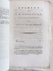 Opinion de L. M. Lepeletier, sur le jugement de Louis XVI, ci-devant Roi des François.. LEPELETIER ; [ LE PELETIER DE SAINT FARGEAU, Michel ...