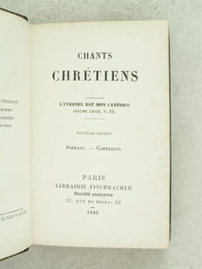 Chants chrétiens. Soprano - Contralto
