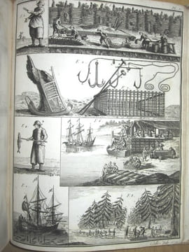 Descriptions des Arts et Métiers. Tome X contenant les deux premières sections de la seconde partie du Traité des Pêches.. BERTRAND, J. E. ; [ DUHAMEL ...
