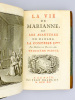 La Vie de Marianne, ou les Avantures de Madame la Comtesse D*** par Monsieur de Marivaux. Troisième Partie. Quatrième Partie.. MARIVAUX, Monsieur de