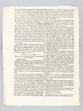 Nouvelles Officielles de Strasbourg, contenant des détails sur les mouvemens des ennemis. Nouvelles de Nantes, contenant les Adieux des fédérés ...